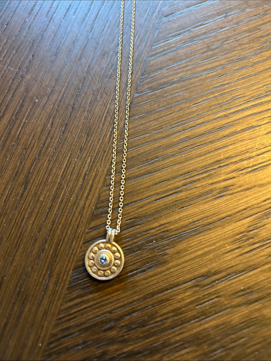 Jewelry - Brighton illumina Celeste dome Pendant Necklace with Blue Stone 16-18”